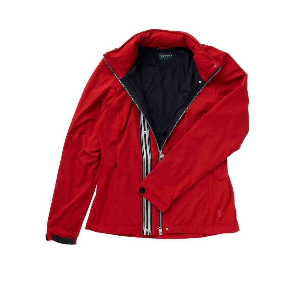 NEW GOLFINO the glenda jacket in red